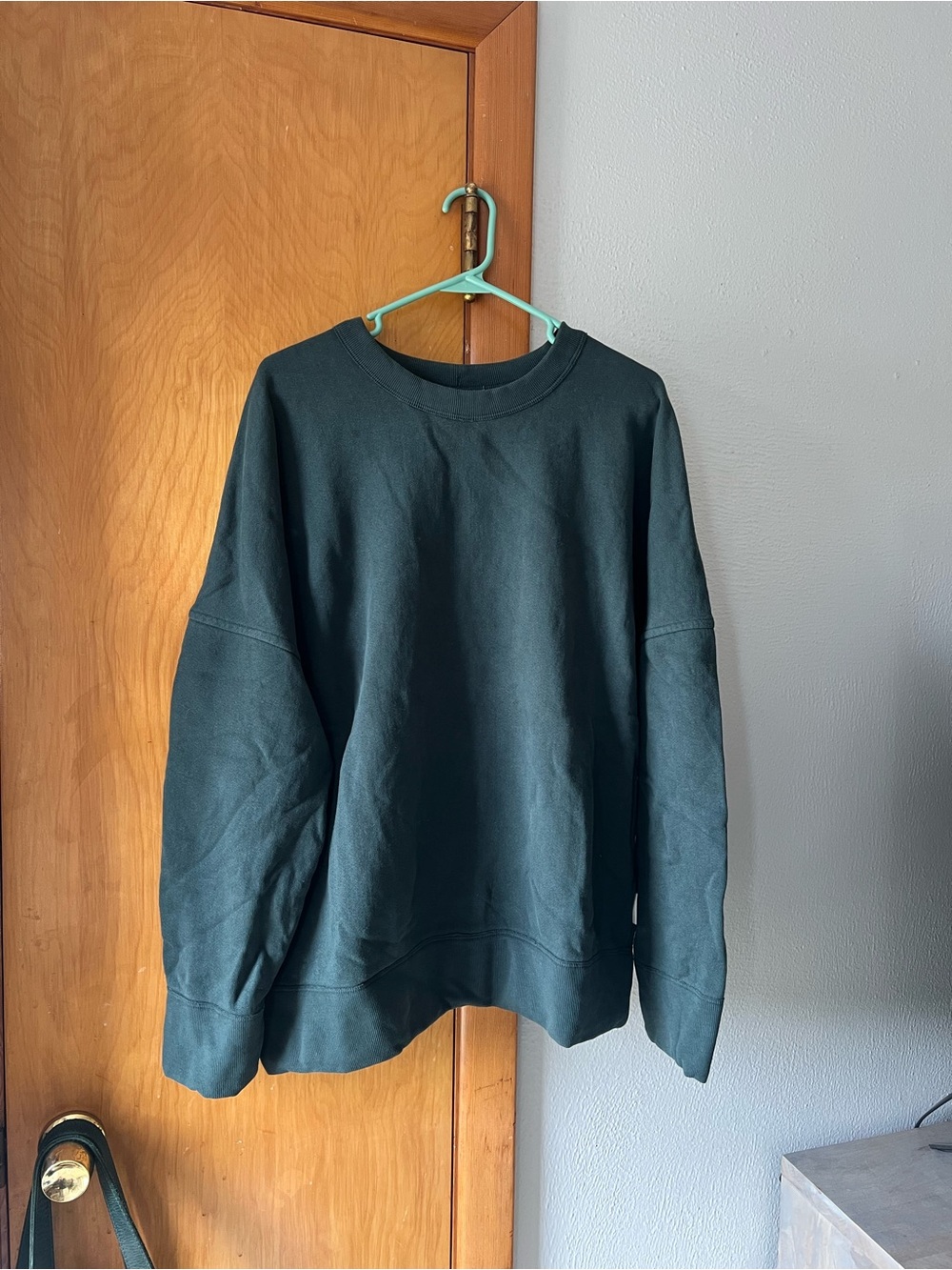 Citizens of Humanity Sam Sweatshirt in Dark Green